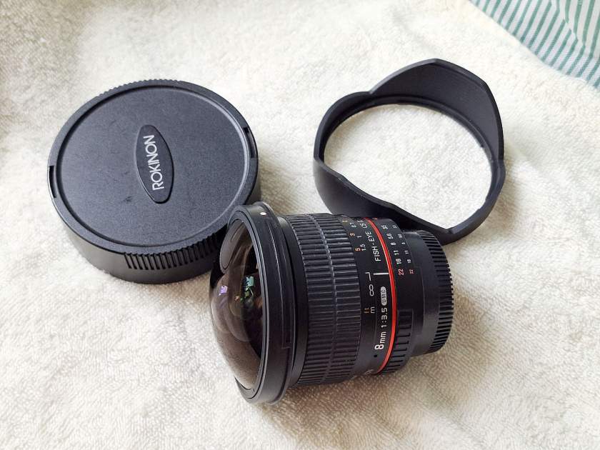 Rokinon 8mm F/3.5 F-mount for Nikon