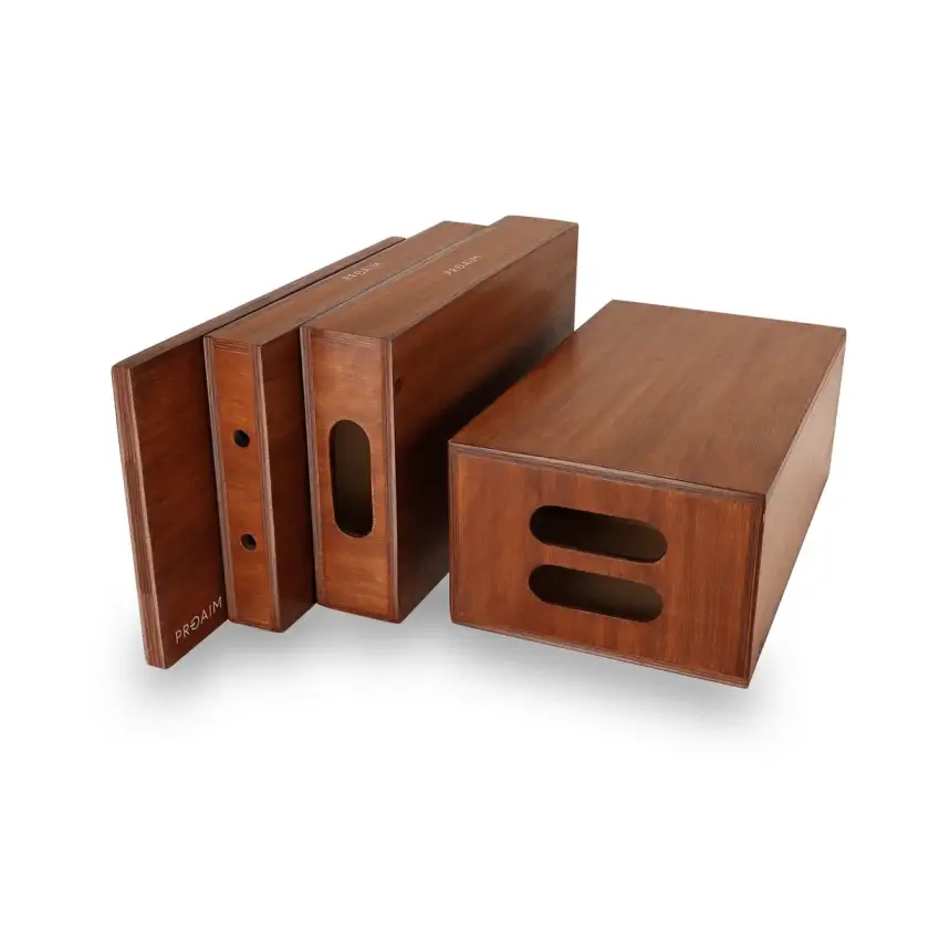 Apple box Set (4 boxes) 20''x12'' –  8'' / 4'' / 2'' & 1''