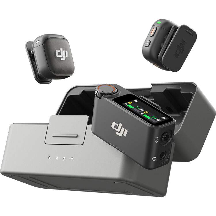 DJI Mic 3 + Hotshoe sony adapter